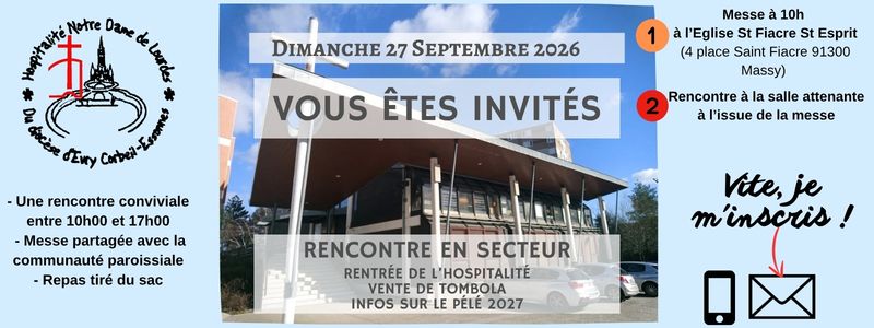Rencontre de rentr&eacute;e Massy 27 09 26
