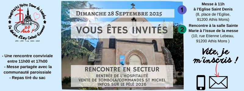 Rencontre de rentrée Athis Mons 28 09 25